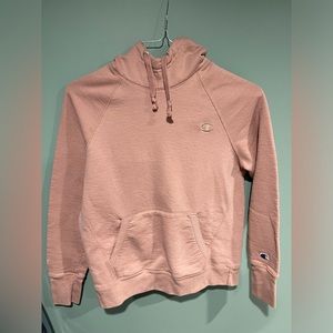 Pink women’s hooded sweatshirt size Small.